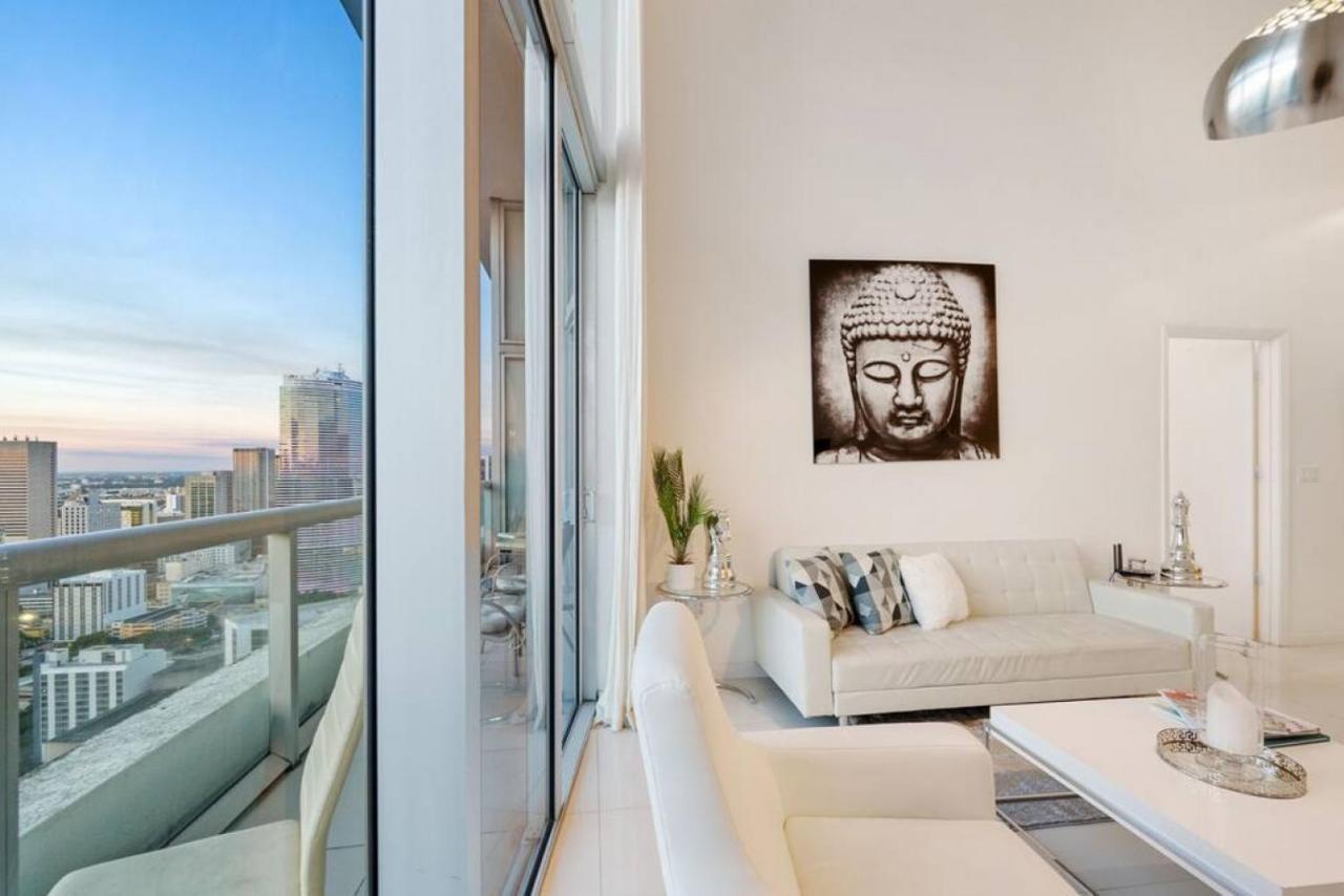 Beautiful One Bedroom Condo 16Ft Ceilings At The W Miami Exteriör bild