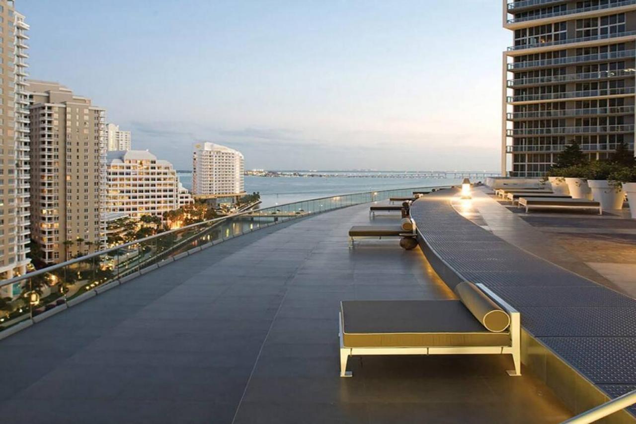 Beautiful One Bedroom Condo 16Ft Ceilings At The W Miami Exteriör bild